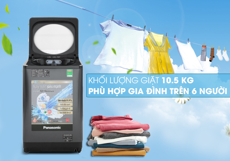 may-giat-panasonic-na-fd10vr1bv-3 Máy giặt NA-FD10VR1BV khối lượng giặt 10,5 kg
