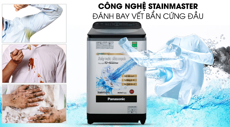 may-giat-panasonic-na-fd11xr1lv-5 Công nghệ Stainmaster trên máy giặt NA-FD11XR1LV