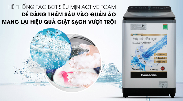 may-giat-panasonic-na-fd11xr1lv-6 NA-FD11XR1LV với hệ thống tạo bọt siêu min Active Foam