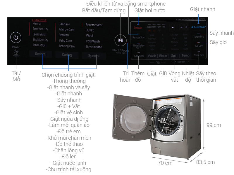 may giat twin wash lg f2721httv 1