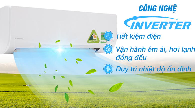 Máy lạnh Daikin Inverter 2 HP FTKQ50SVMV