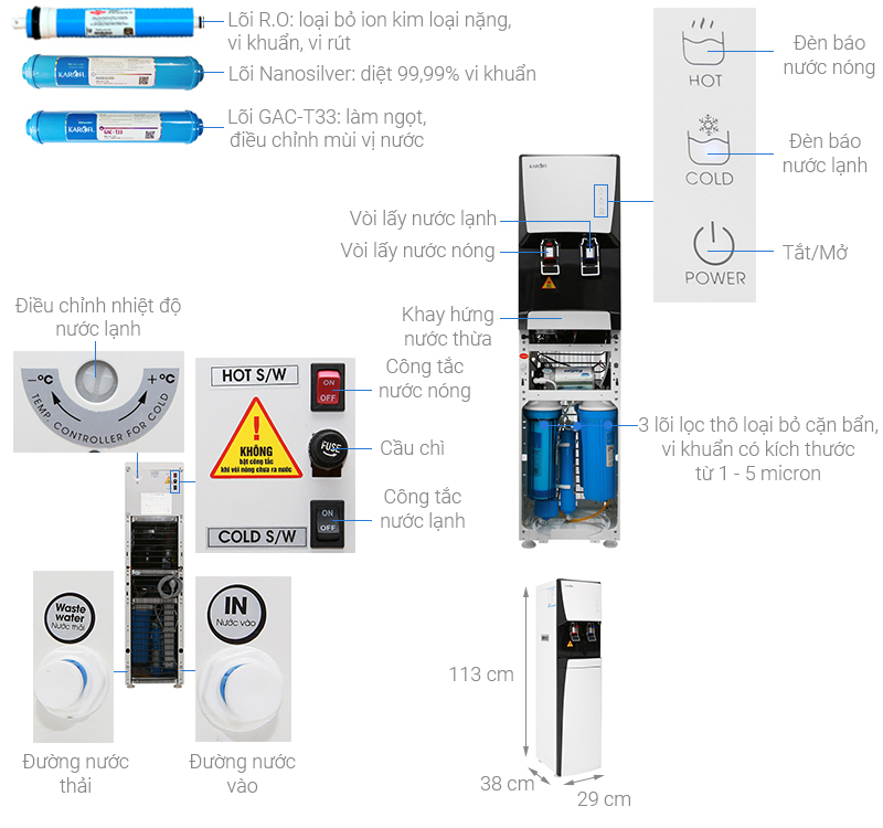 may-loc-nuoc-tich-hop-nong-lanh-karofi-hcv351-wh-1 may loc nuoc tich hop nong lanh karofi hcv351 wh 1
