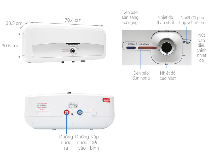 may nuoc nong ariston sl2 20 rs 25 fe 1