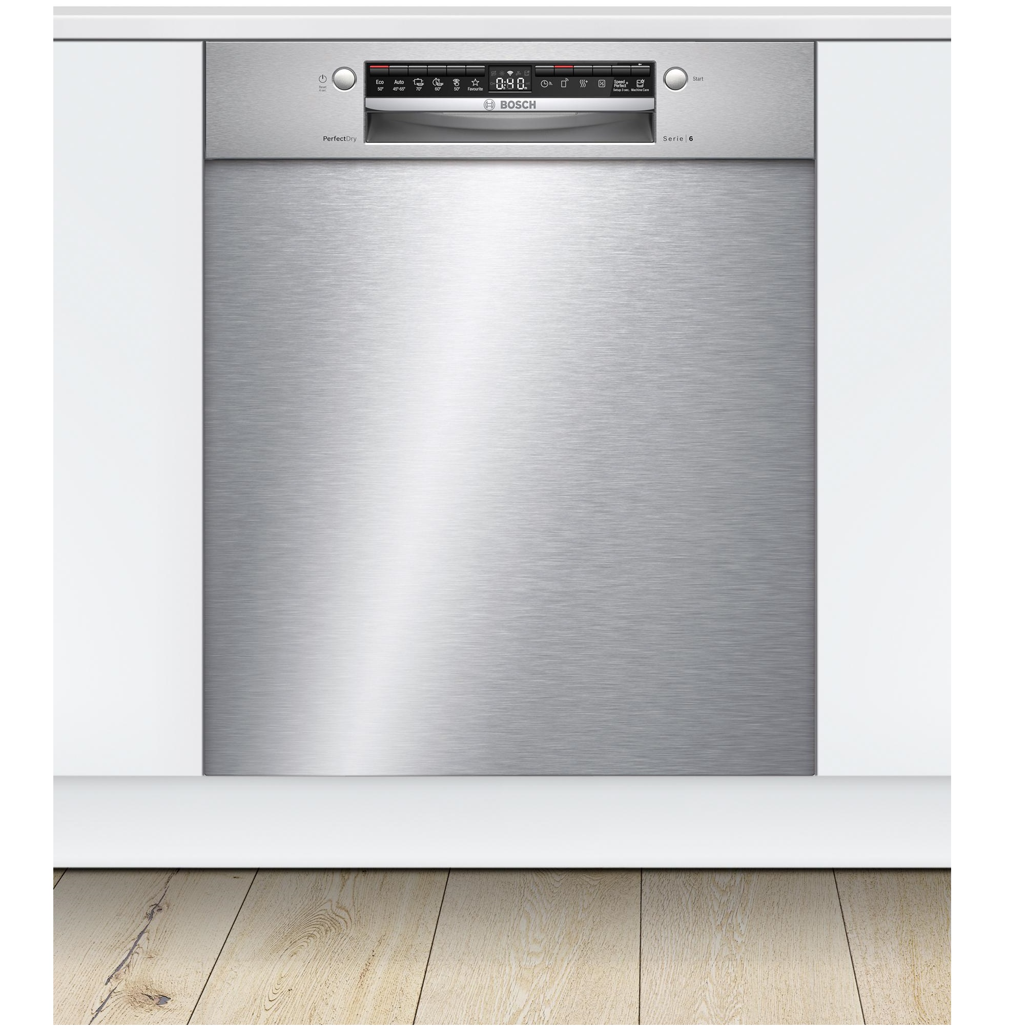 Máy rửa bát Bosch SMU6ECS57E Bán Âm, kết nối Homeconnect