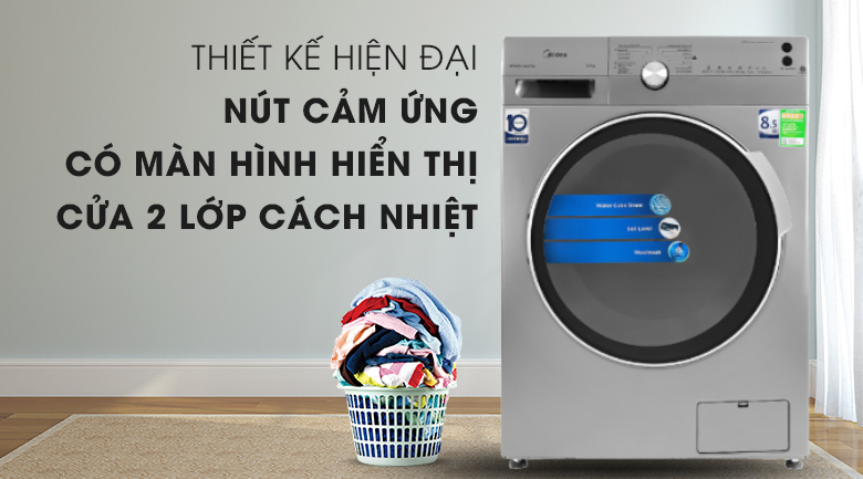 Máy giặt Midea Inverter 8.5 Kg MFK85-1401SK