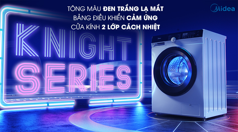 Máy giặt Midea Inverter 8.5 Kg MFK85-1401WK