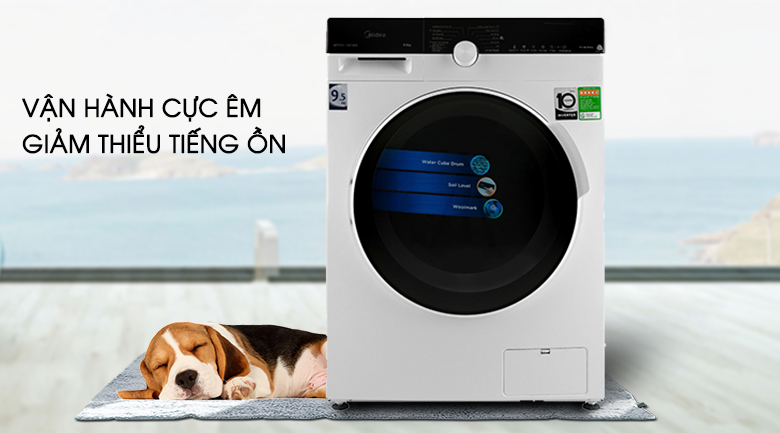 Máy giặt Midea Inverter 9.5 Kg MFK95-1401WK