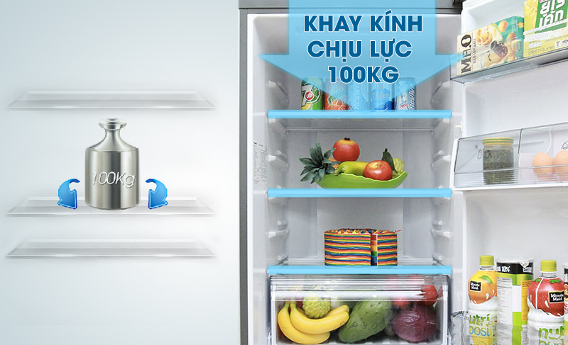 Tủ lạnh Panasonic Inverter 368 Lít NR-BX410QKVN