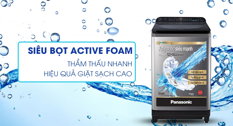 Siêu bọt Active Foam trên NA-FD12XR1LV