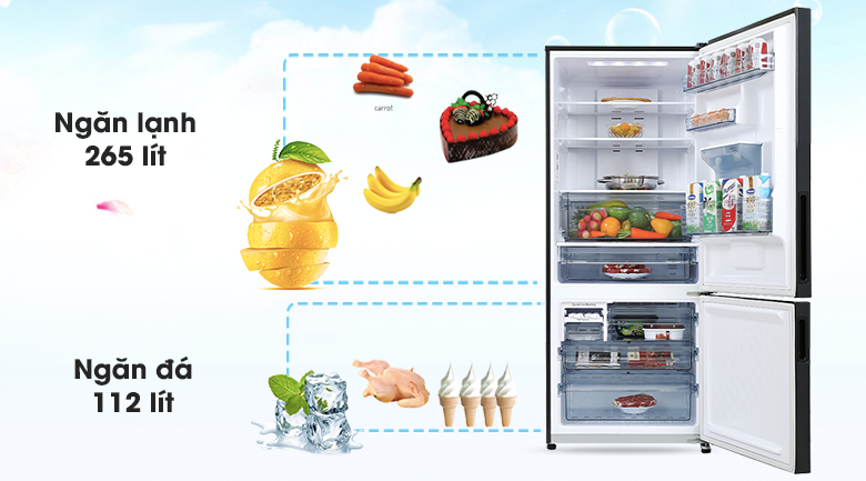 panasonic-nr-bx421gpkv-note-8 Tủ lạnh Panasonic Inverter 377 lít NR-BX421GPKV