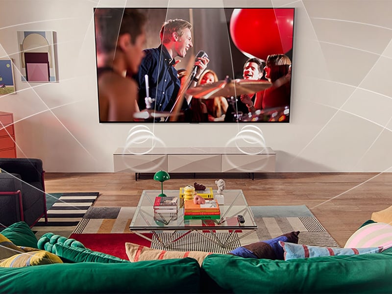 Tivi LG 86 inch 86QNED9MASA công nghệ âm thanh vòm Tivi LG 86 inch 86QNED9MASA công nghệ âm thanh vòm