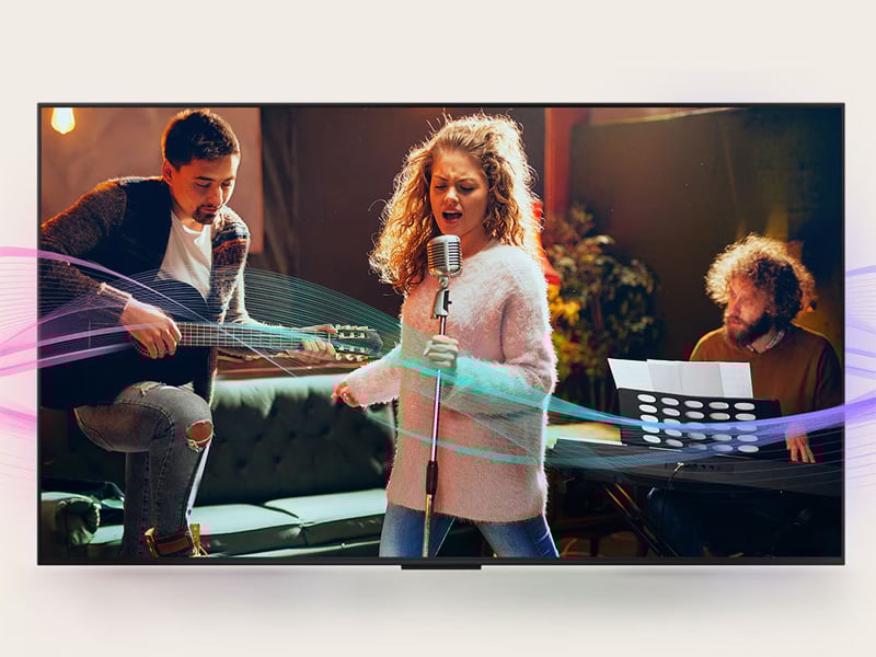 Smart Tivi LG 65NANO80ASA âm thanh công nghệ AI Smart Tivi LG 65NANO80ASA