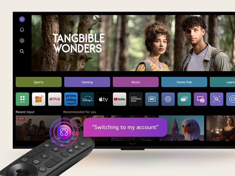 Tivi NanoCell LG AI 4K 86NANO80ASA điều khiển thông minh Tivi NanoCell LG AI 4K 86NANO80ASA điều khiển thông minh