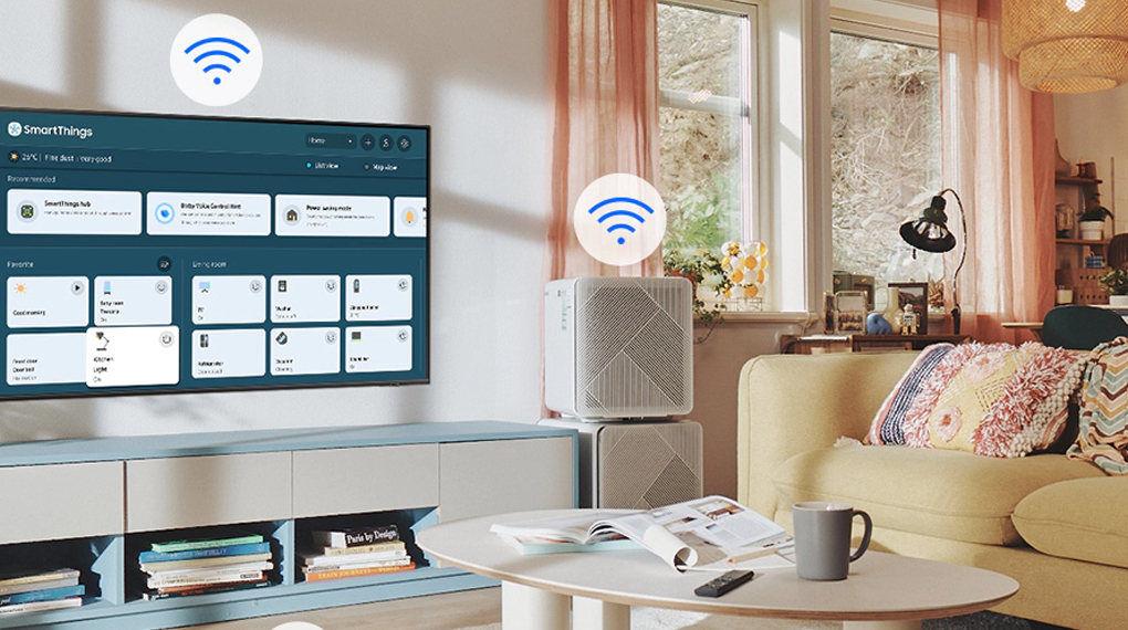 Smart Tivi OLED Samsung AI 4K 55 inch QA55S85F - Tiện ích Smart Tivi OLED Samsung AI 4K 55 inch QA55S85F - Tiện ích