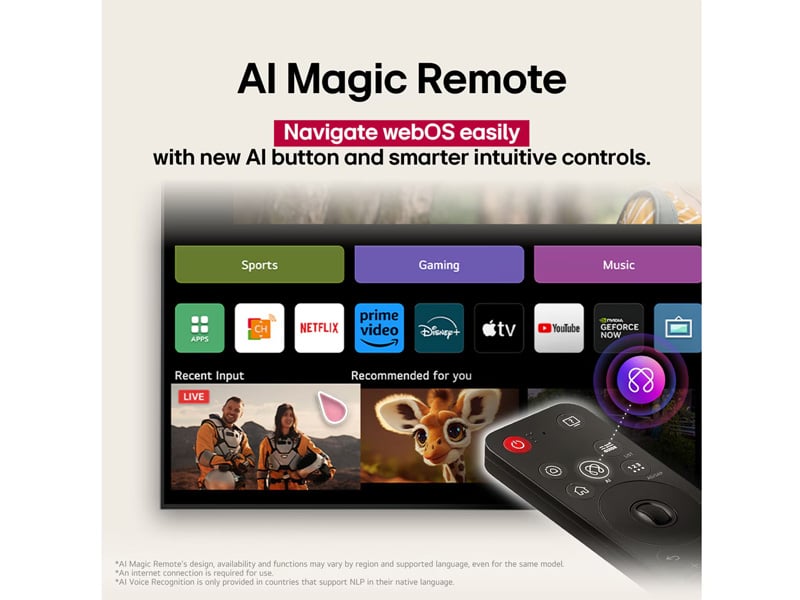 Tivi LG 65UA7350PSB sử dụng hệ điều hành Webos25 đa ứng dụng Tivi LG 65UA7350PSB sử dụng hệ điều hành Webos25 đa ứng dụng