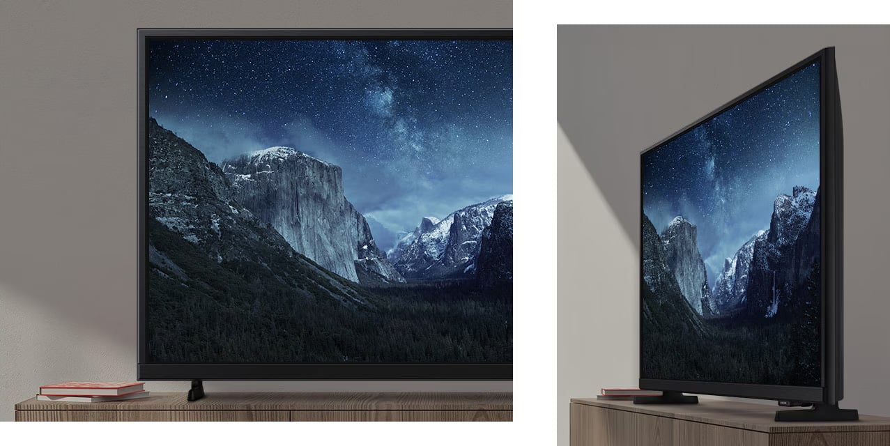 Thiết kế nhỏ gọn, hiện đại và tinh tế Smart TV Samsung 32 inch HD H5000