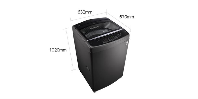 t2555vsab-11 Máy giặt LG Inverter 15.5 Kg T2555VSAB