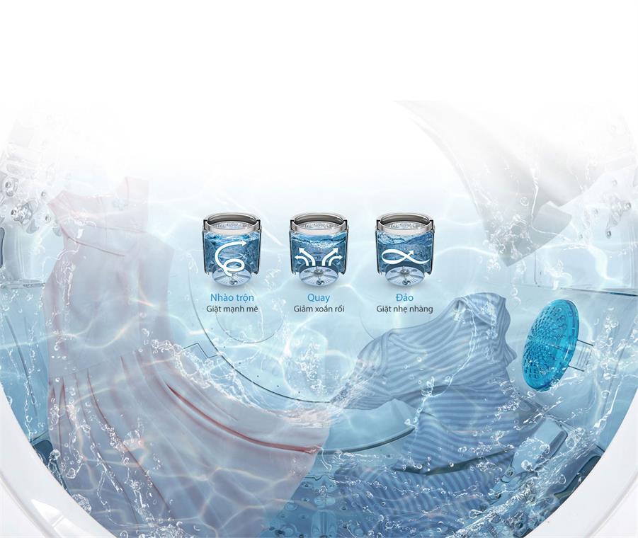 t2555vsab-2 Máy giặt LG Inverter 15.5 Kg T2555VSAB