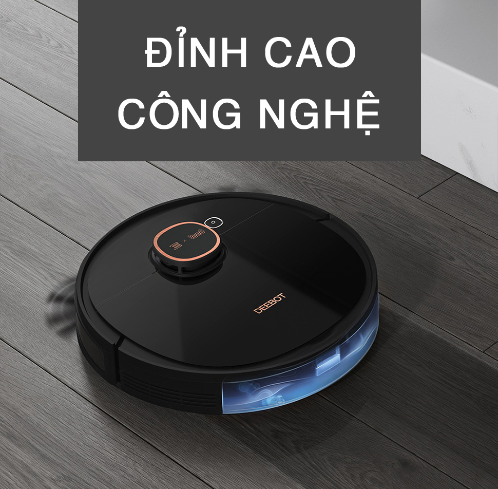 Robot hút bụi lau nhà Ecovacs Deebot T5 Max