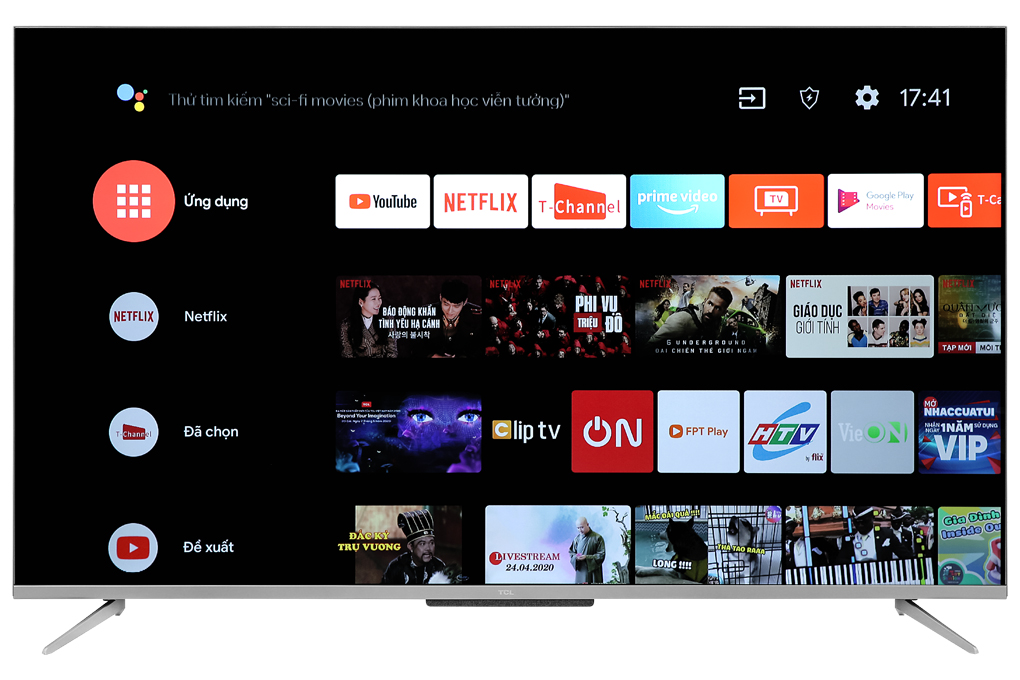 Android Tivi TCL 55 inch 55P715