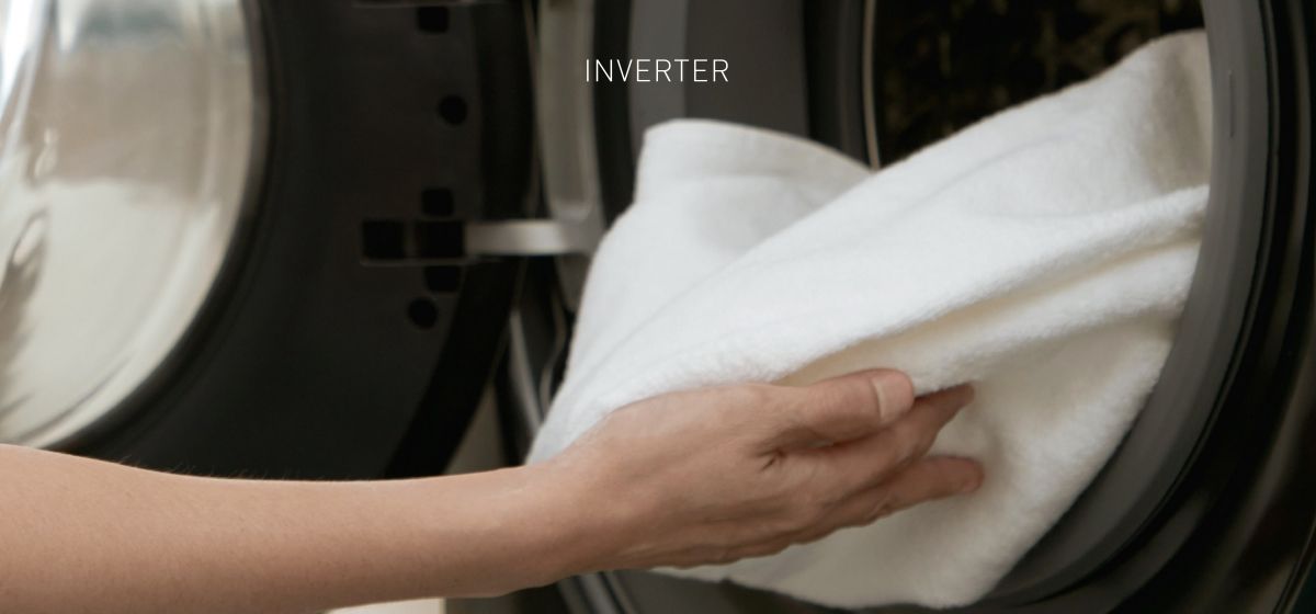 Công nghệ inverter với động cơ BLDC inverter được cải tiến giúp máy hoạt động ổn định, bền bỉ