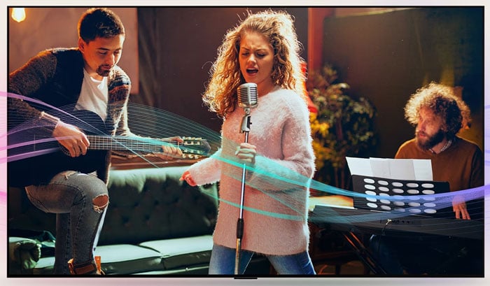 Smart tivi AI Evo OLED 4K 55 inch LG OLED55B5PSA sử dụng loa 2.0 kênh có công suất 20W cùng một số công nghệ âm thanh hiện đại Smart tivi AI Evo OLED 4K 55 inch LG OLED55B5PSA sử dụng loa 2.0 kênh có công suất 20W cùng một số công nghệ âm thanh hiện đại