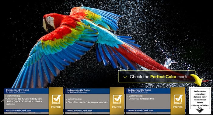 Smart Tivi AI Evo OLED 4K 77 inch LG OLED77G5PSA sử dụng công nghệ Perfect Color Smart Tivi AI Evo OLED 4K 77 inch LG OLED77G5PSA sử dụng công nghệ Perfect Color