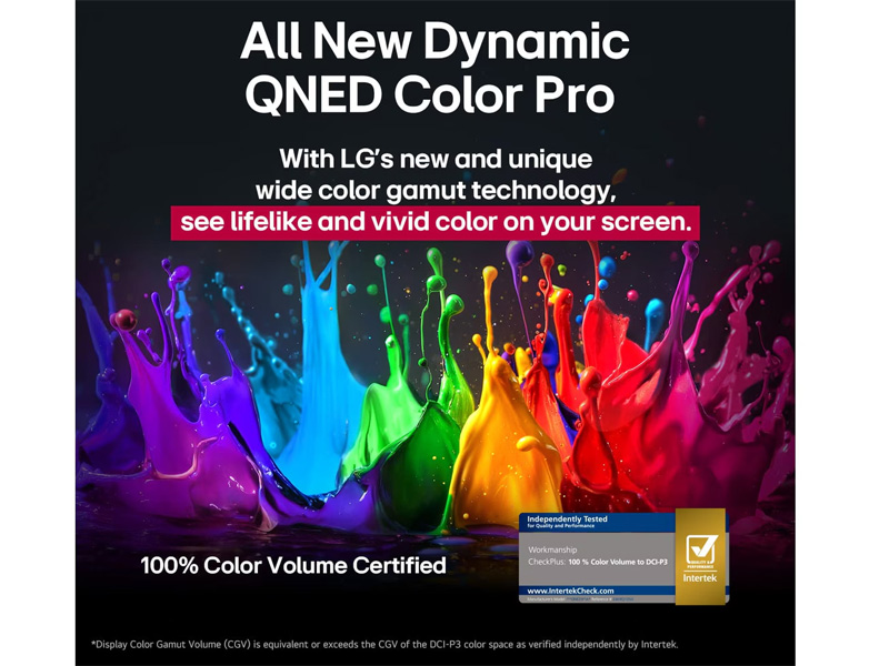 Tivi AI Evo LG QNED 65QNED92ASA trang bị công nghệ QNED Tivi AI Evo LG QNED 65QNED92ASA