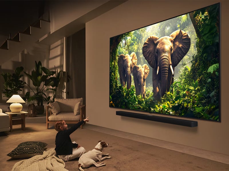 Tivi LG QNED evo AI MiniLED 100QNED86AS màn hình siêu lớn Tivi LG QNED evo AI MiniLED 100QNED86AS