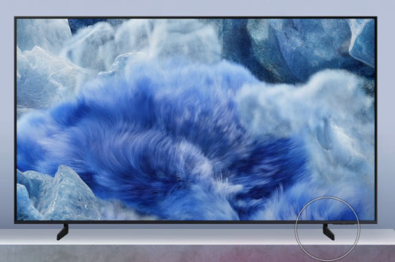 Tivi Samsung 55 inch QA55Q8FAAKXXV có thiết kế ấn tượng