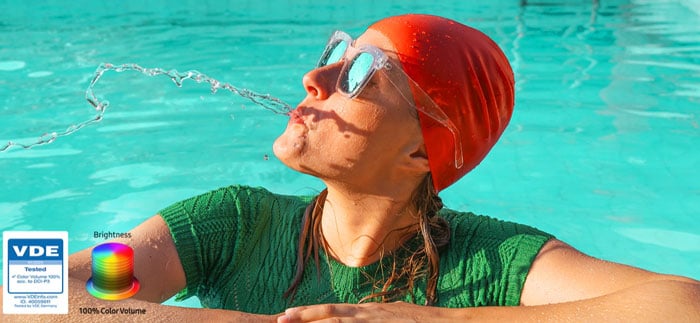 Smart TV QLED 4K Samsung 55 inch QA55Q8FAAKXXV ứng dụng công nghệ Quantum Dot