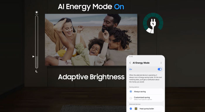 Smart Tivi Samsung 4K Crystal UHD 50 inch UA50U8000FKXXV có chế độ tiết kiệm điện năng Smart Tivi Samsung 4K Crystal UHD 50 inch UA50U8000FKXXV có chế độ tiết kiệm điện năng