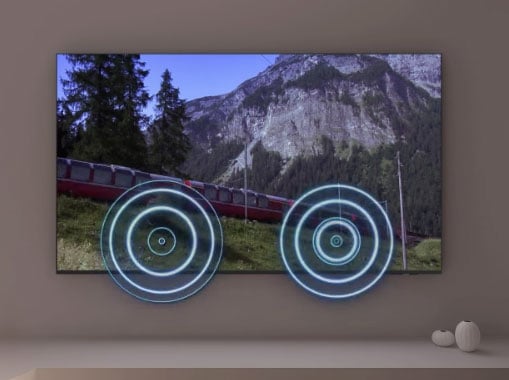 Tivi Samsung 55 inch UA55U8000FKXXV sử dụng công nghệ OTS Lite Tivi Samsung 55 inch UA55U8000FKXXV sử dụng công nghệ OTS Lite