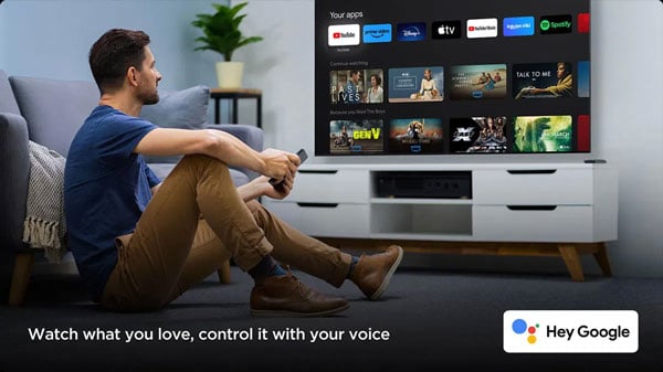 tivi TCL 65C6K có chức năng Hey Google để điều khiển tivi bằng giọng nói tiện lợi tivi TCL 65C6K có chức năng Hey Google để điều khiển tivi bằng giọng nói tiện lợi