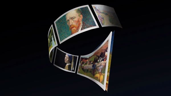 tivi TCL 65C6K có chức năng Art Gallery tivi TCL 65C6K có chức năng Art Gallery