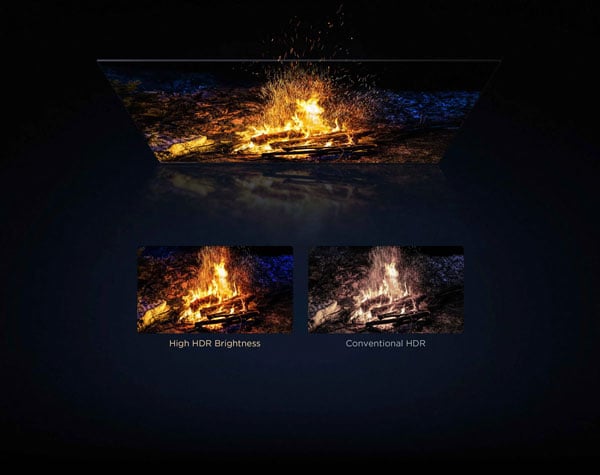 Tivi TCL 65 inch QD-MiniLED 65C6K có độ sáng HDR cao Tivi TCL 65 inch QD-MiniLED 65C6K có độ sáng HDR cao