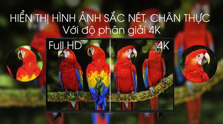 SMART TIVI TCL 4K 43 INCH 43T65