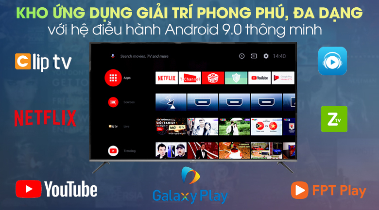 Tivi TCL 4K 55 inch Android L55P8-6