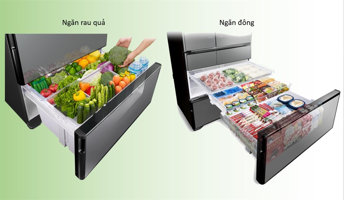 tong-quan-tu-lanh-hitachi-r-wx62k-da-lap-dat-7 Tủ lạnh Hitachi R-WX74K-X 735L