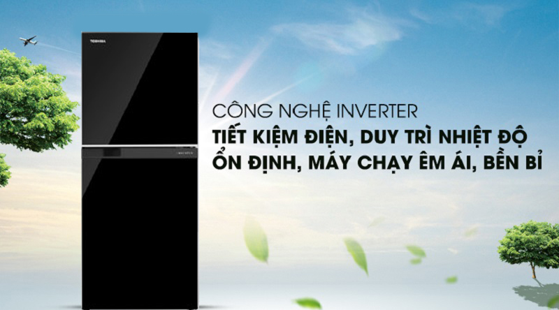 Tủ lạnh Toshiba Inverter 180 lít GR-B22VU UKG