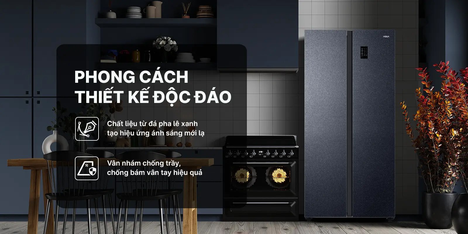 Tủ lạnh Aqua Inverter 490 lít AQR-S552XA(CBC) Tủ lạnh Aqua Inverter 490 lít AQR-S552XA(CBC)