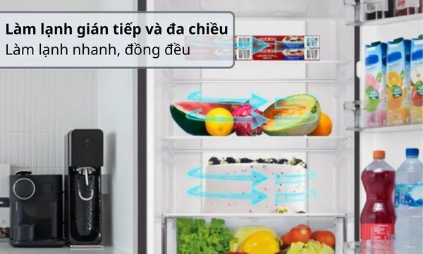 tu-lanh-aqua-inverter-aqr-b380ma-wgp-u1-4 Tủ lạnh Aqua Inverter 320 lít AQR-B380MA(WGP)U1 - Làm lạnh gián tiếp và đa chiều