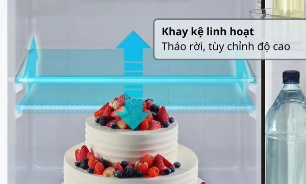 tu-lanh-aqua-inverter-aqr-b380ma-wgp-u1-6 Tủ lạnh Aqua Inverter 320 lít AQR-B380MA(WGP)U1 - Khay kính cường lực độ bền cao