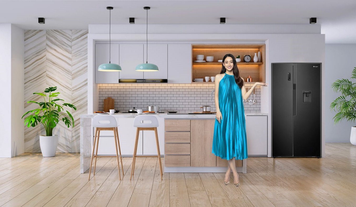 Tủ lạnh Casper Inverter 551 lít RS-575VBW