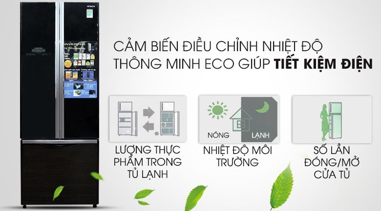 TỦ LẠNH HITACHI INVERTER 405L R-FWB475PGV2 (GS)