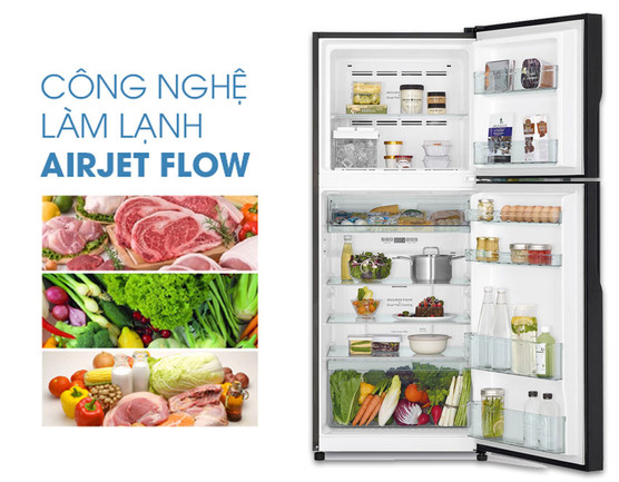 tu-lanh-hitachi-fvx450pgv9-8 Tủ lạnh Hitachi Inverter 339 lít R-FVX450PGV9(GBK)