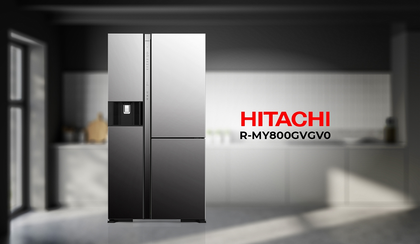 tu-lanh-hitachi-inverter-569-lit-r-my800gvgv0-mir-thiet-ke Tủ lạnh Hitachi Inverter 569 lít R-MY800GVGV0(MIR) - Thiết kế