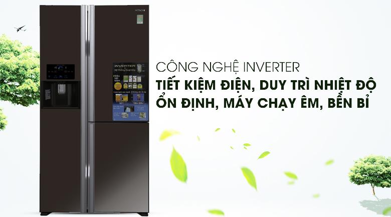 Tủ lạnh Hitachi Inverter 584 lít R-FM800GPGV2X(MBW)