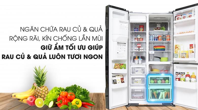 Tủ lạnh Hitachi Inverter 584 lít R-FM800GPGV2X(MBW)
