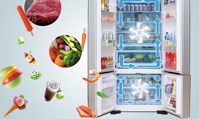 Tủ lạnh Hitachi Inverter 587 lít R-WB730PGV6X (XGR)